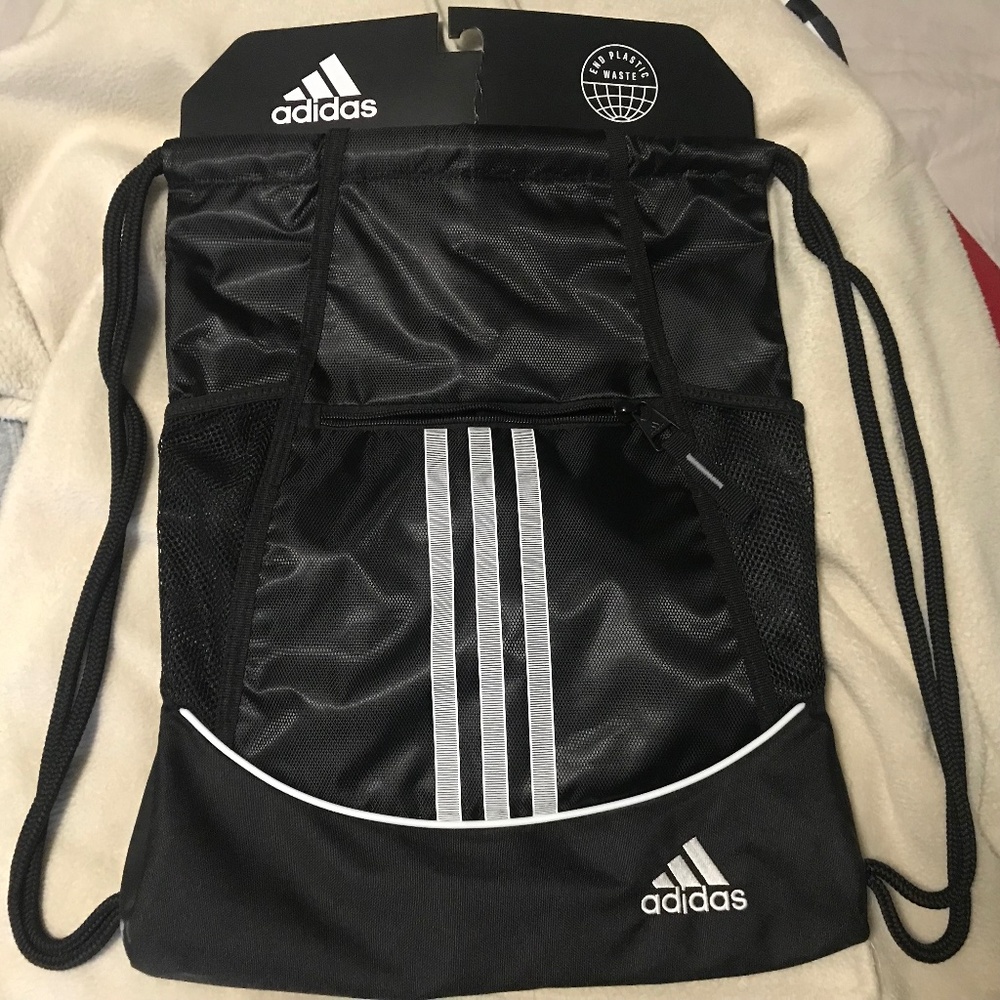 Adidas Alliance Sackpack, new, black
